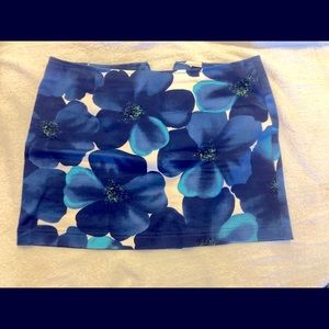 Guess floral mini skirt